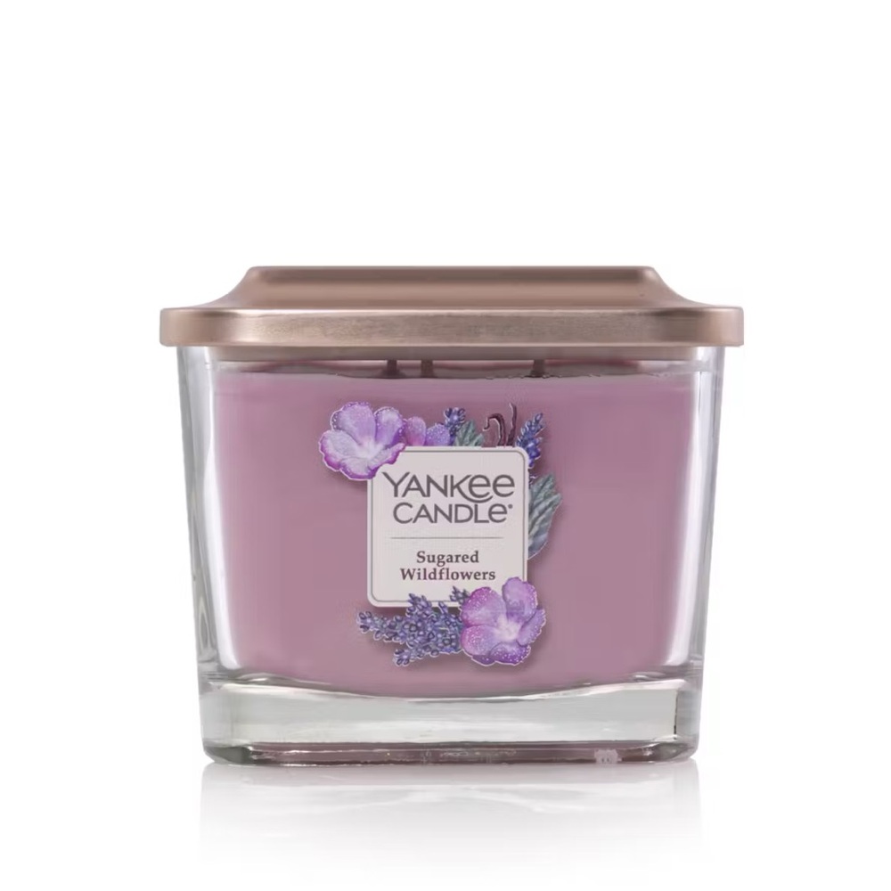 Yankee Candle Sugared Wildflowers Scented Candle 3.4 oz